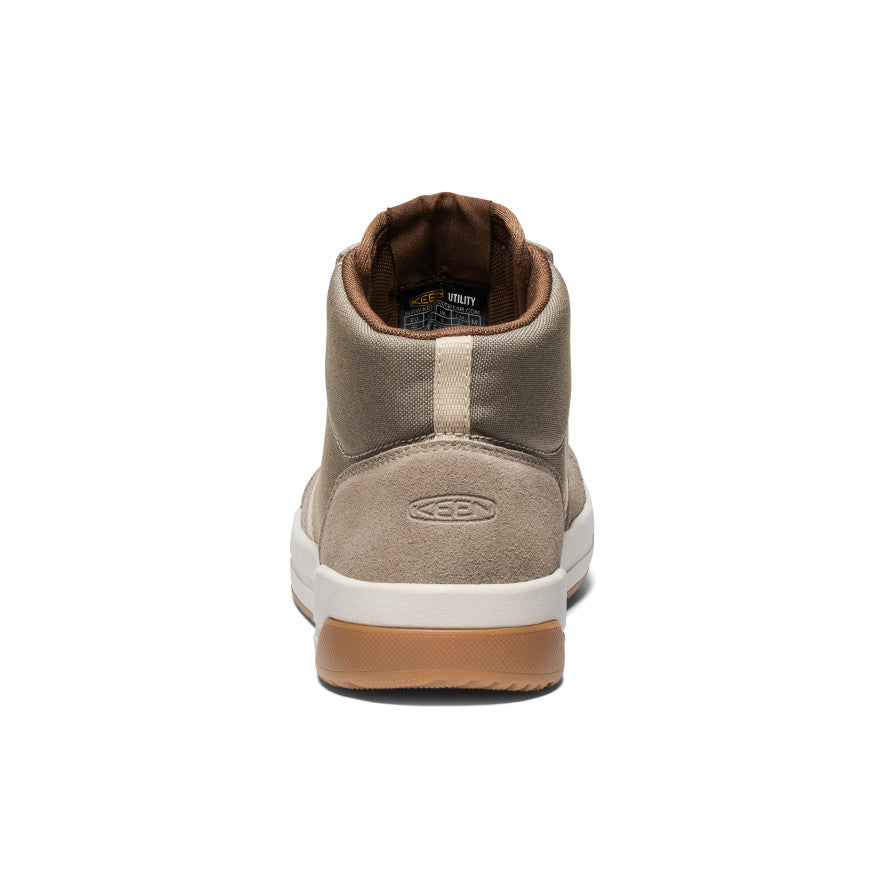 Keen Men's Kenton Mid Work Shoe (Carbon Toe) | Brindle/Gum