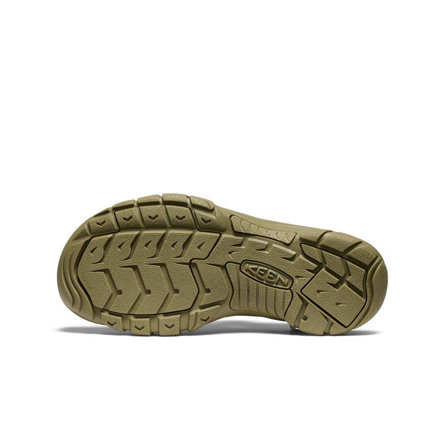 Keen Men's Newport H2 Sandal | Monochrome/Olive Drab
