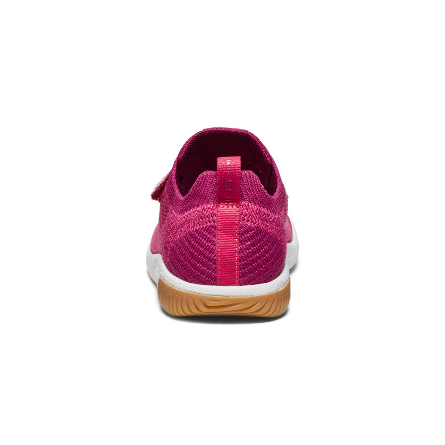 Keen Big Kids' KNX Knit Double Strap | Beaujolais/Raspberry