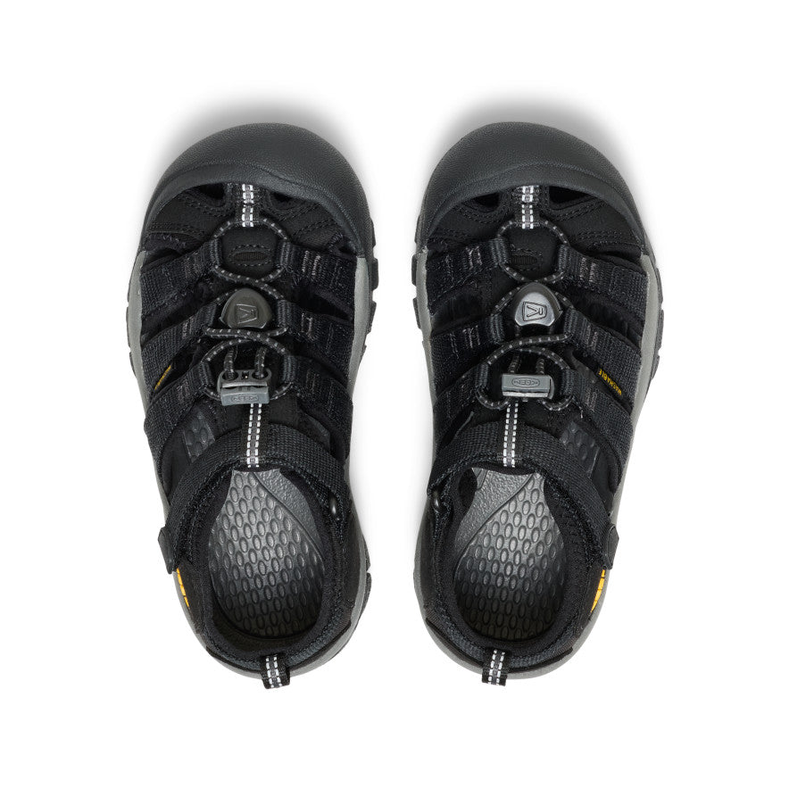  Little Kids' Newport H2 | Black/KEEN Yellow