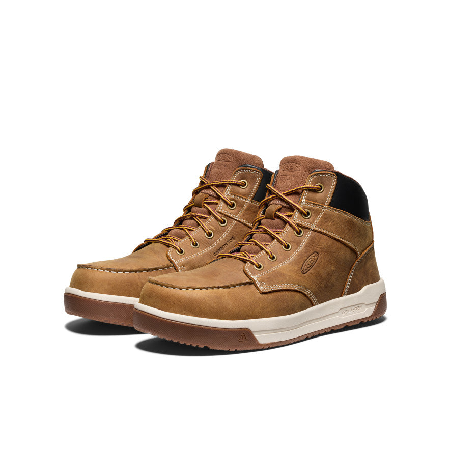 Keen Men's Gibson Boot (Carbon Toe) | Belgian/Gum