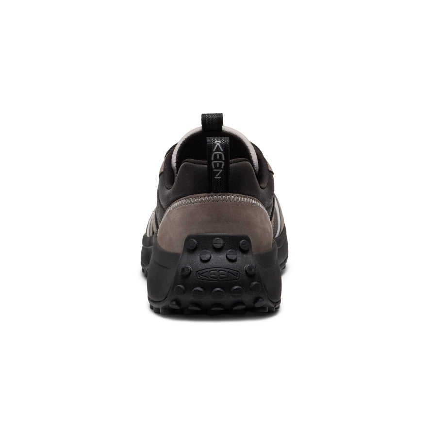 Keen Men's KS86 Leather Sneaker | Black/Steel Grey