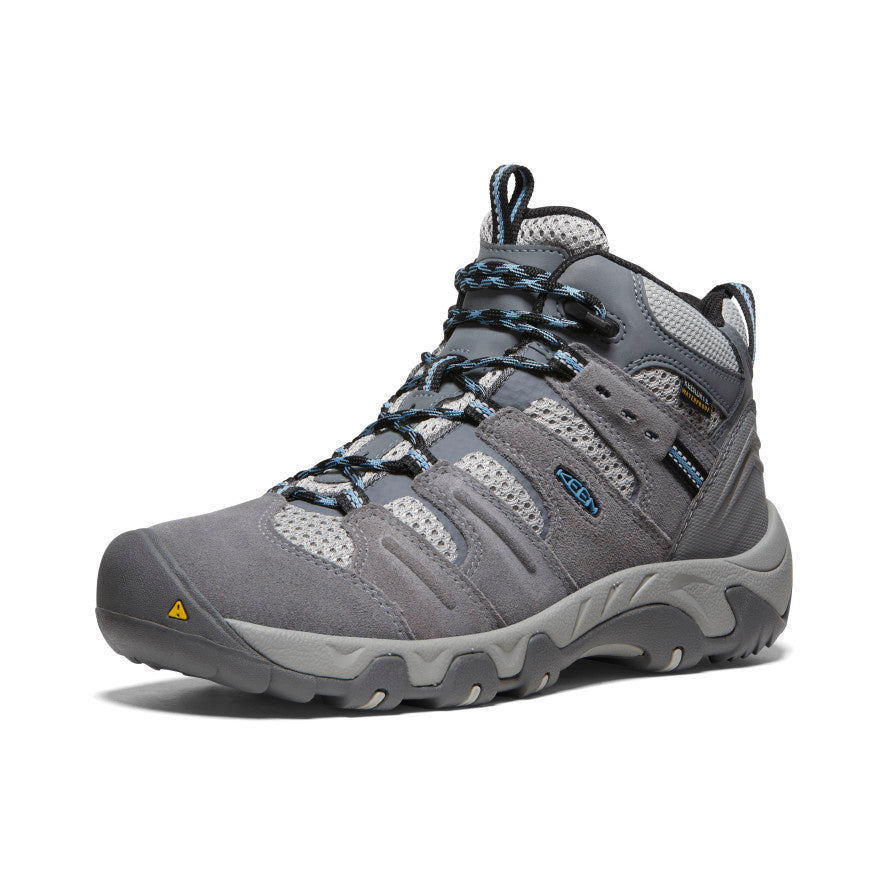 Keen Women's Headout Waterproof Hiking Boot | Steel Grey/Blue Heaven