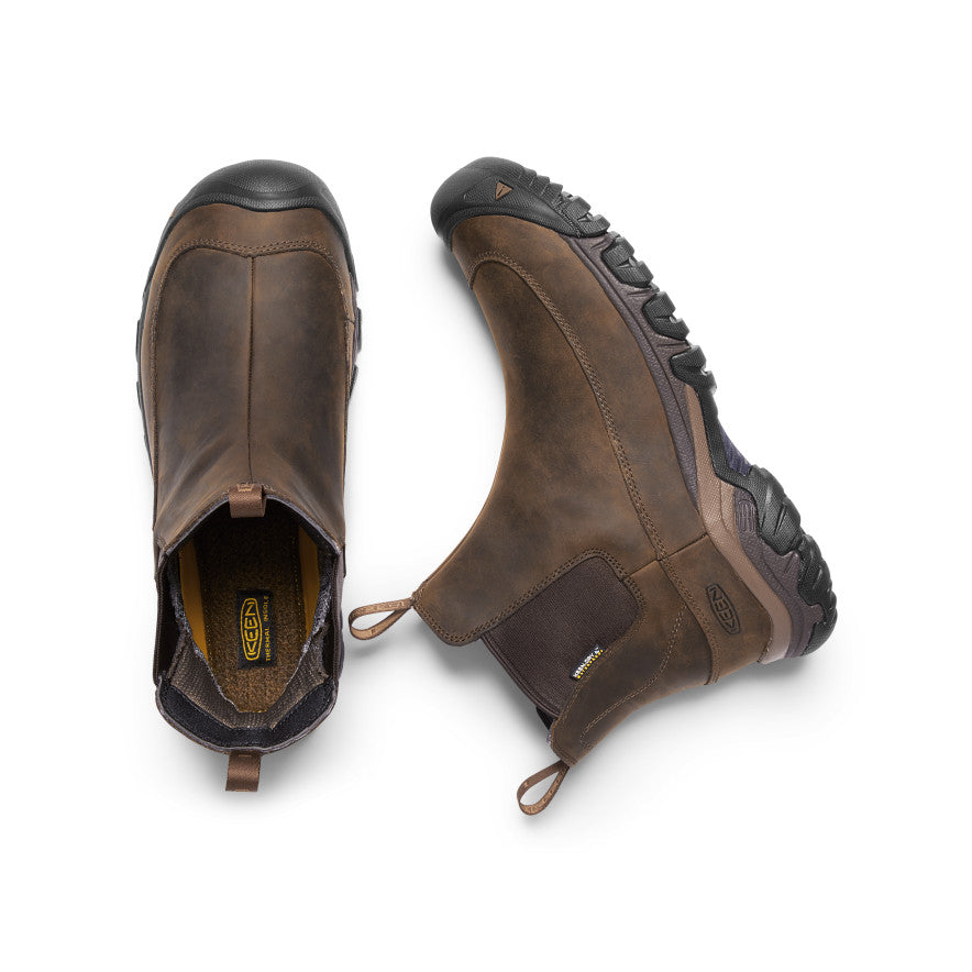 Keen Men's Anchorage III Waterproof Boot | Dark Earth/Mulch
