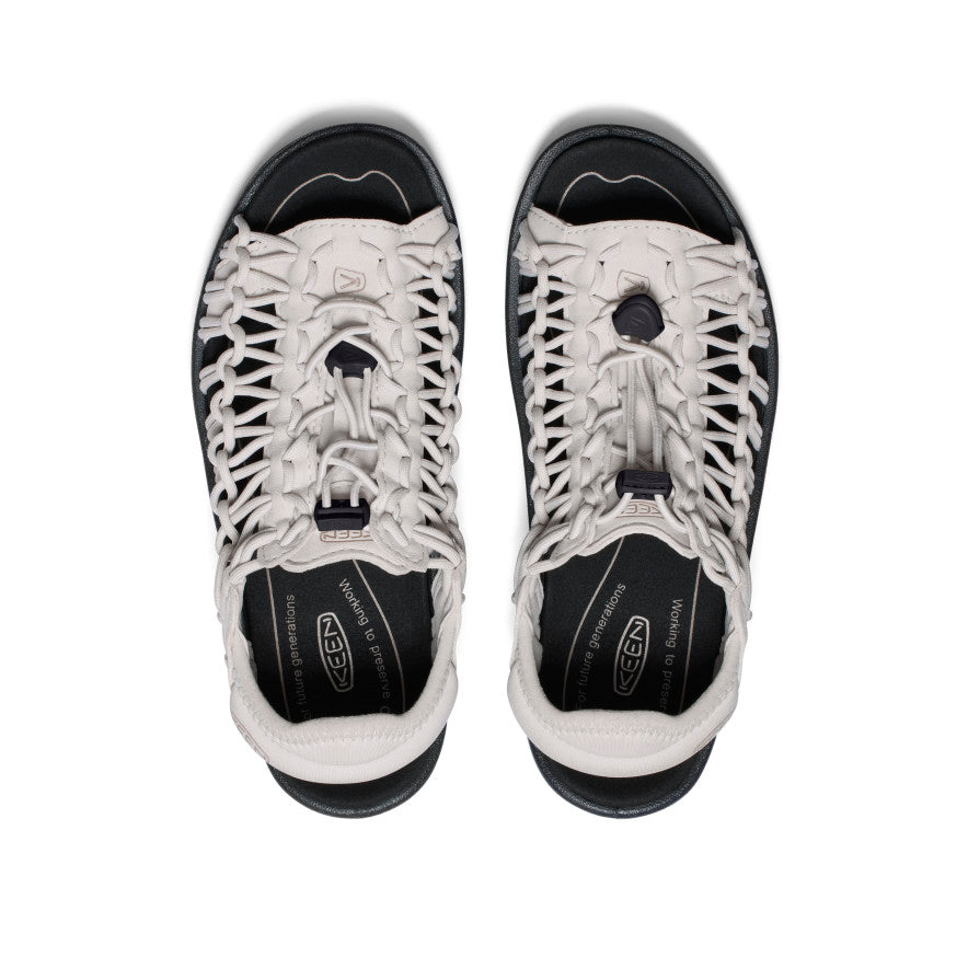Keen Women's UNEEK II Open-Toe Sneaker | Silver Birch/Black