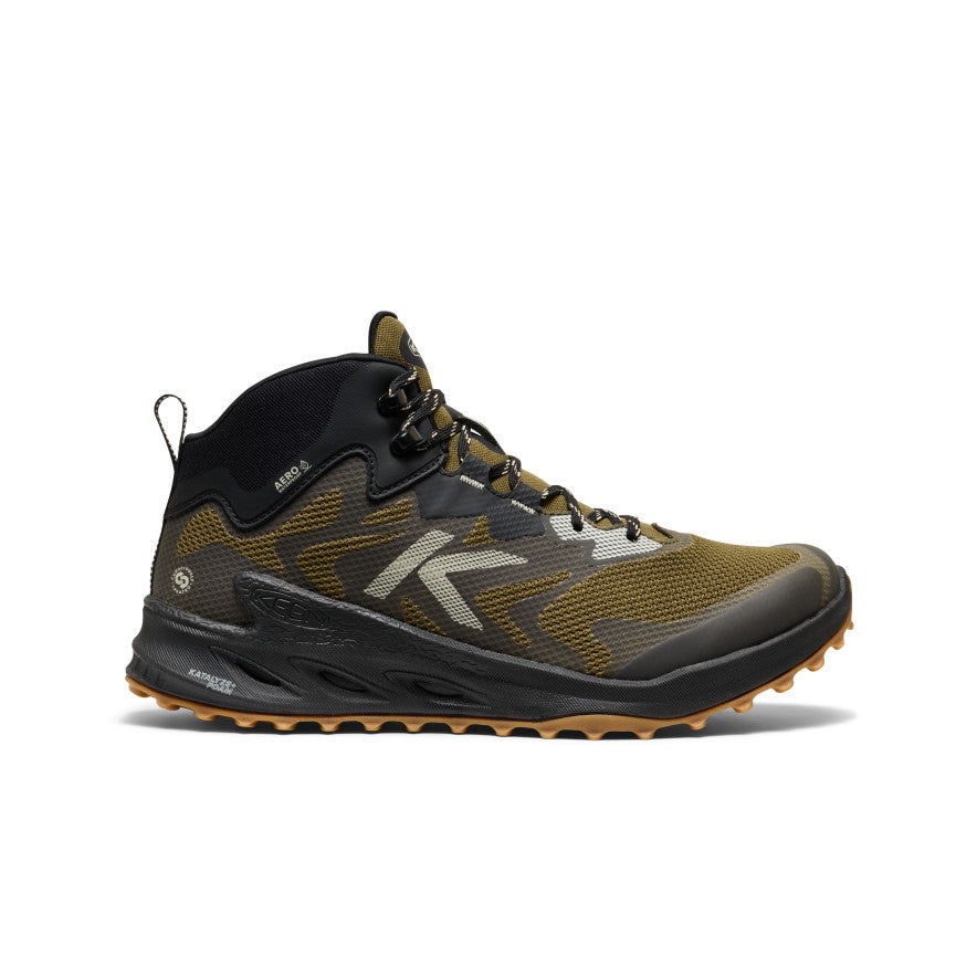 Keen Men's Zionic NXT Waterproof Hiking Boot | Dark Olive/Black