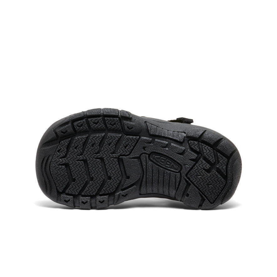 Keen Little Kids' Newport H2 | Black/Lime Green