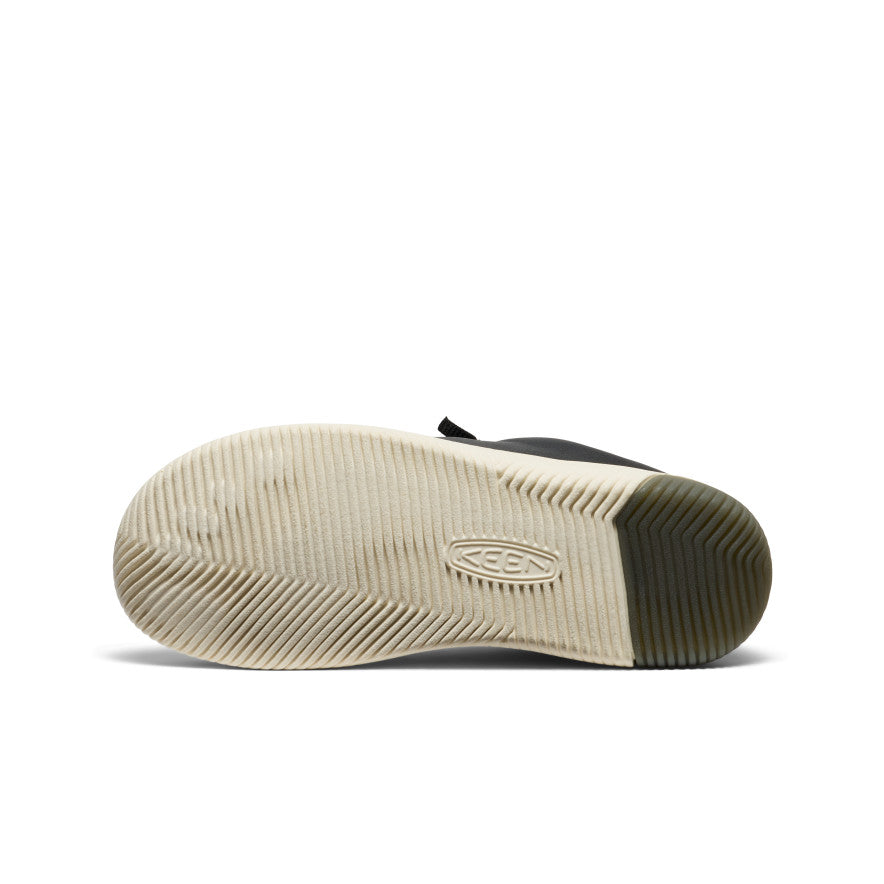 Keen Women's KNX Leather Sneaker | Black/Star White