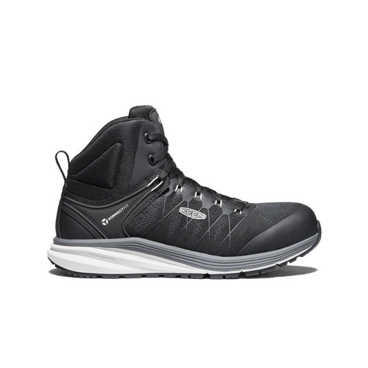 Keen Men's Vista Energy Mid (Carbon Toe) | Vapor/Black