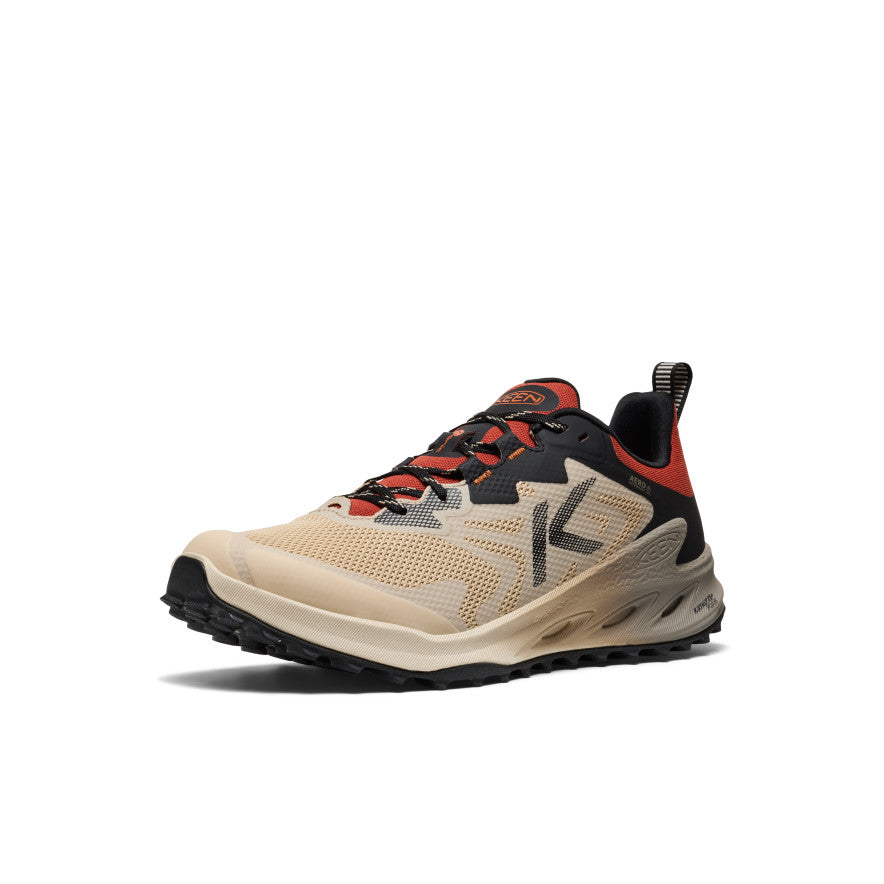 Keen Men's Zionic NXT Waterproof Hiking Shoe | Safari/Red Ochre