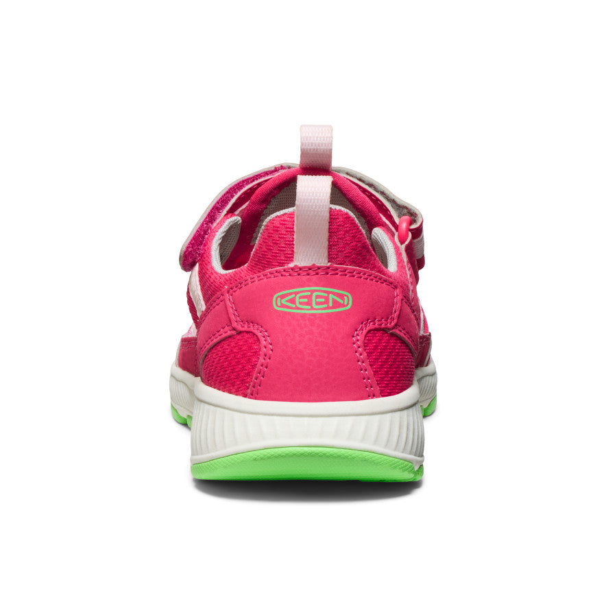 Keen Big Kids' Motozoa Sandal | Raspberry/Giggle Pink
