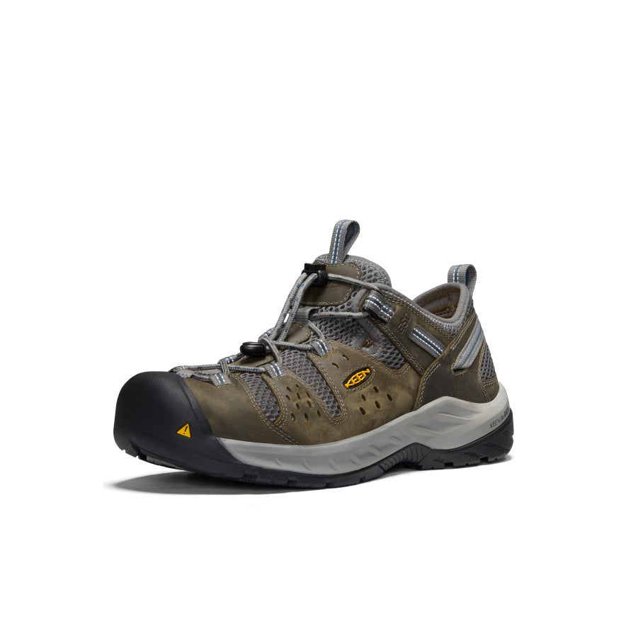 Keen Men's Atlanta Cool II ESD (Steel Toe) | Gargoyle/Midnight Navy