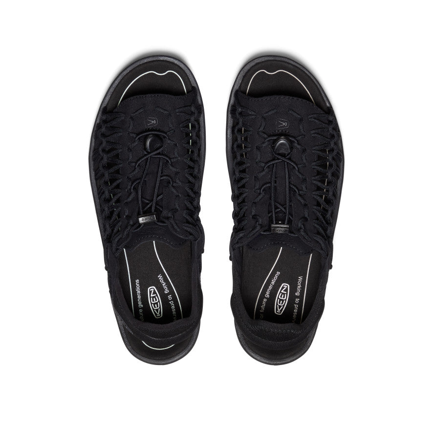 Keen Men's UNEEK II Open Toe | Black/Black