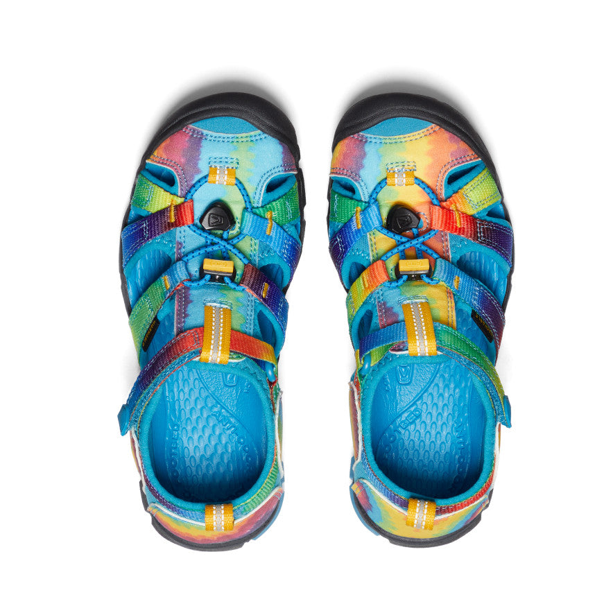 Keen Big Kids' Seacamp II CNX | Vivid Blue/Original Tie Dye