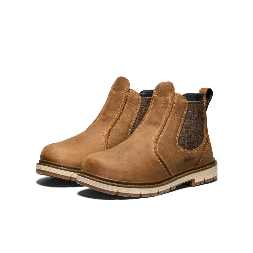 Keen Women's San Jose Chelsea 90° Heel Boot (Soft Toe) | Belgian/Gum
