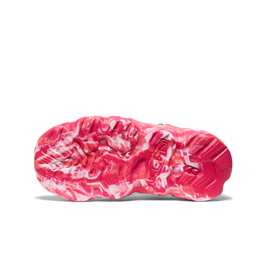 Keen Big Kids' Hyperport H2 Sandal | Raspberry/Pool Blue