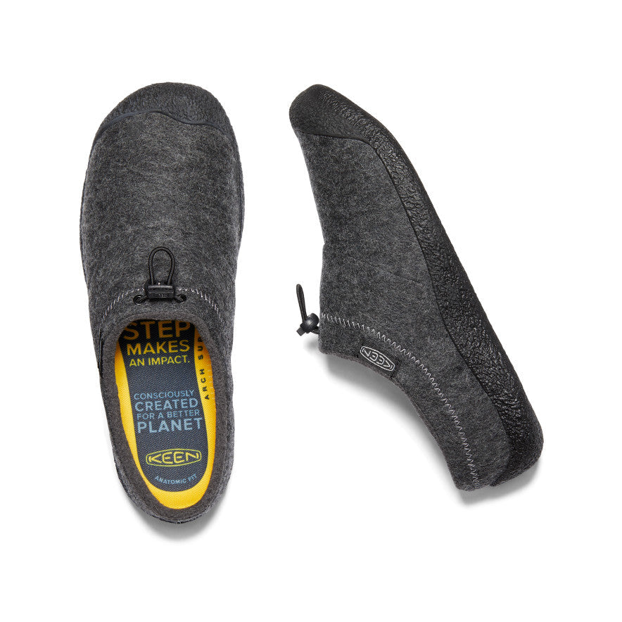 Keen Men's Howser III Slide | Charcoal Grey Felt/Black