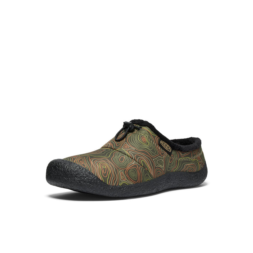 Keen Men's Howser III Slide | Black Olive/Light Curry