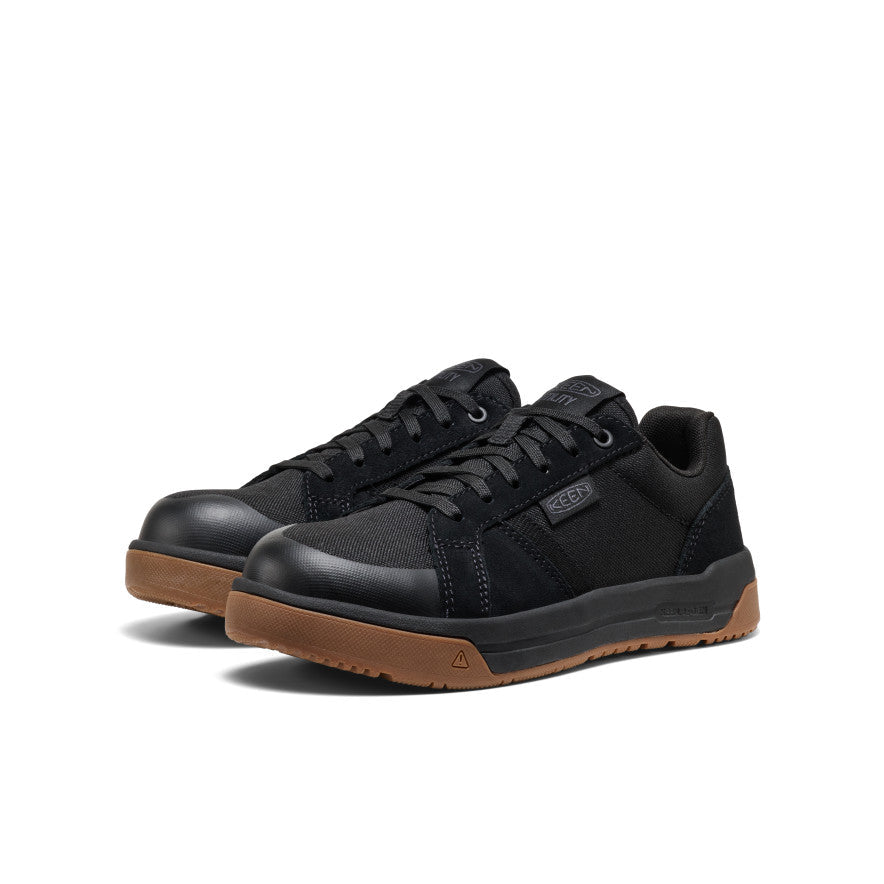Keen Women's Kenton Work Shoe (Carbon Toe) | Black/Gum