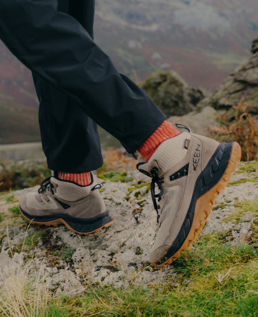 Keen Men's Hightrail Waterproof Hiking Boot | Brindle/Oak Buff