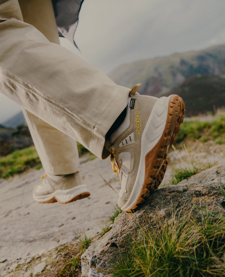 Keen Women's Hightrail Waterproof Hiking Shoe | Alloy/Lichen